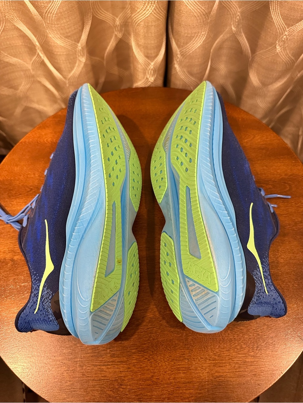 HOKA Men’s Mach 6 "Virtual Blue" Sneakers 1147790 VWT, Size 12 - Picture 9 of 12